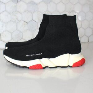 Balenciaga Black Speed Trainers Sock Runners